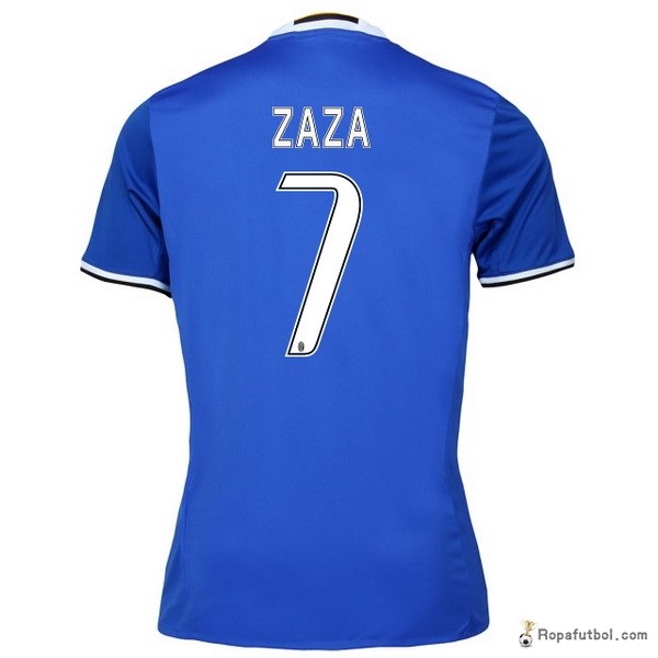 Camiseta Juventus Replica Segunda Ropa Zaza 2016/17 Azul